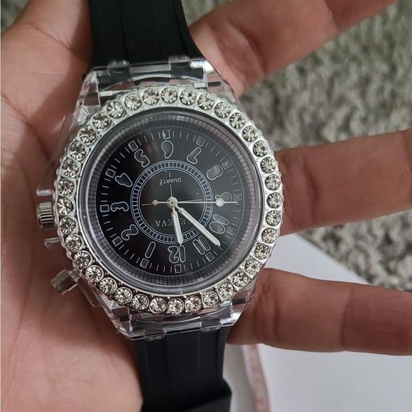 New Unisex WristWatche Fashion Transparent Neutral - Picture 2 of 4